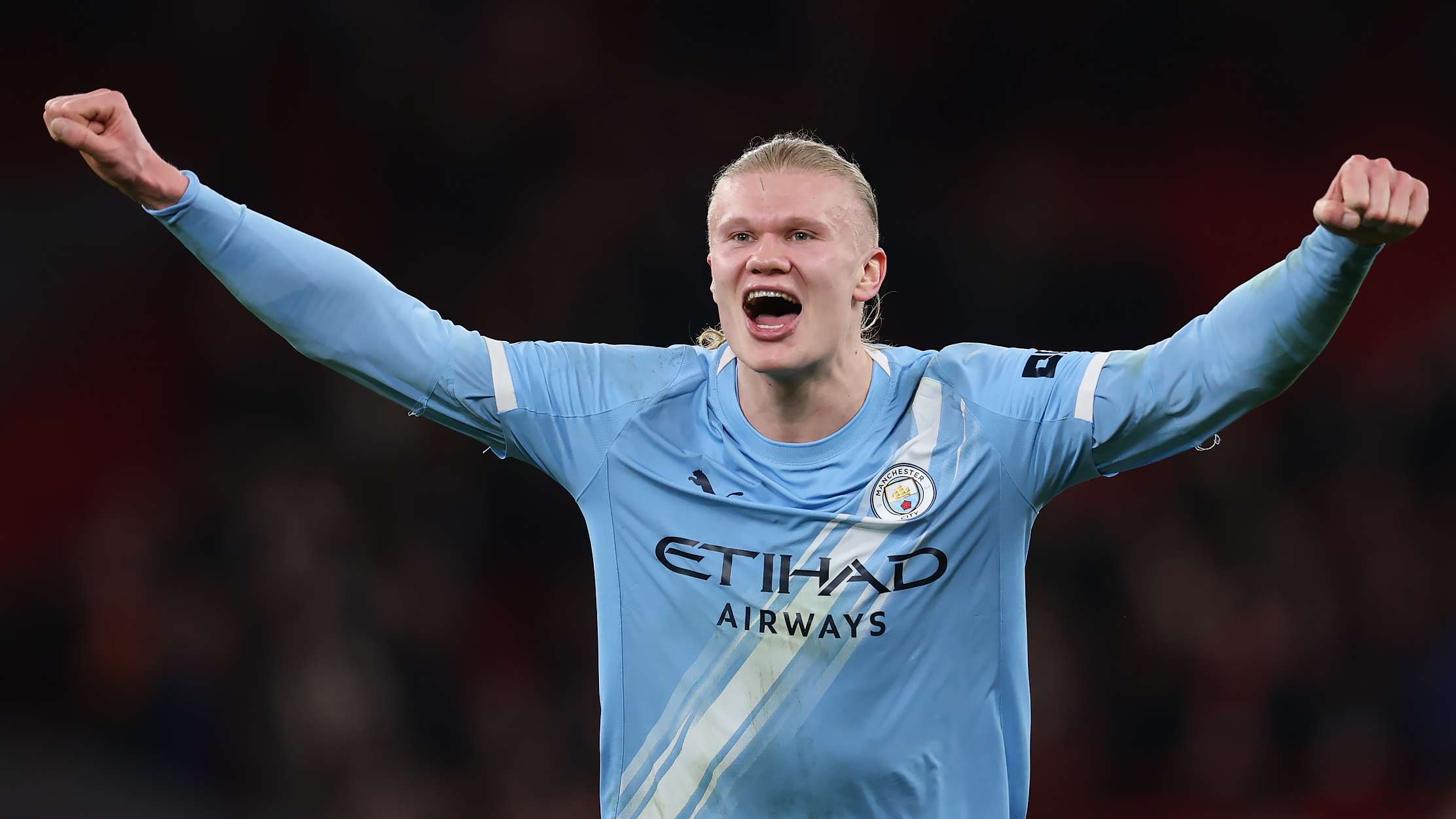 Man City troll United Strand with Haaland post as hair stunt extended  