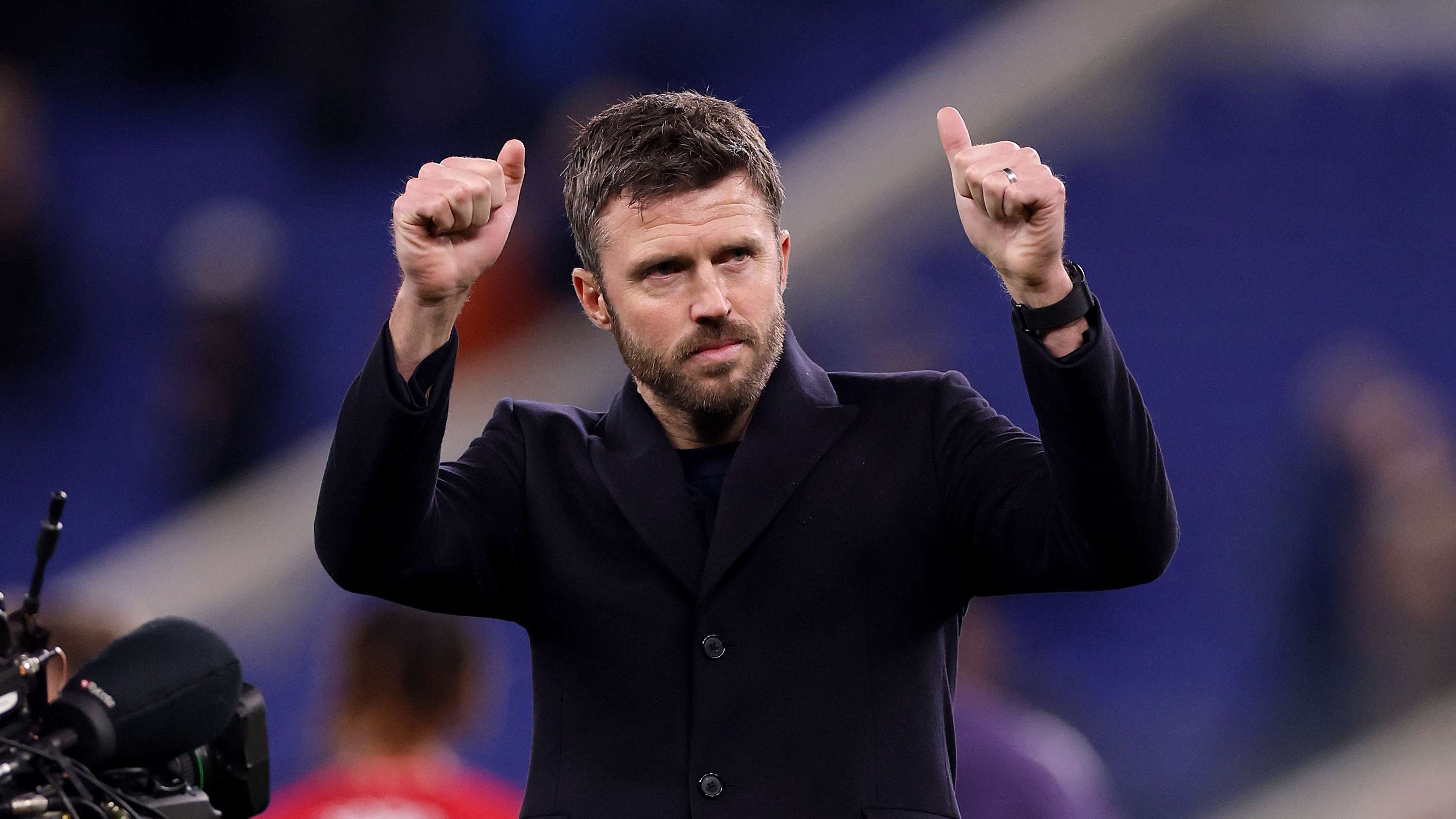 Everton nearly kick Carrick's son out of stadium  