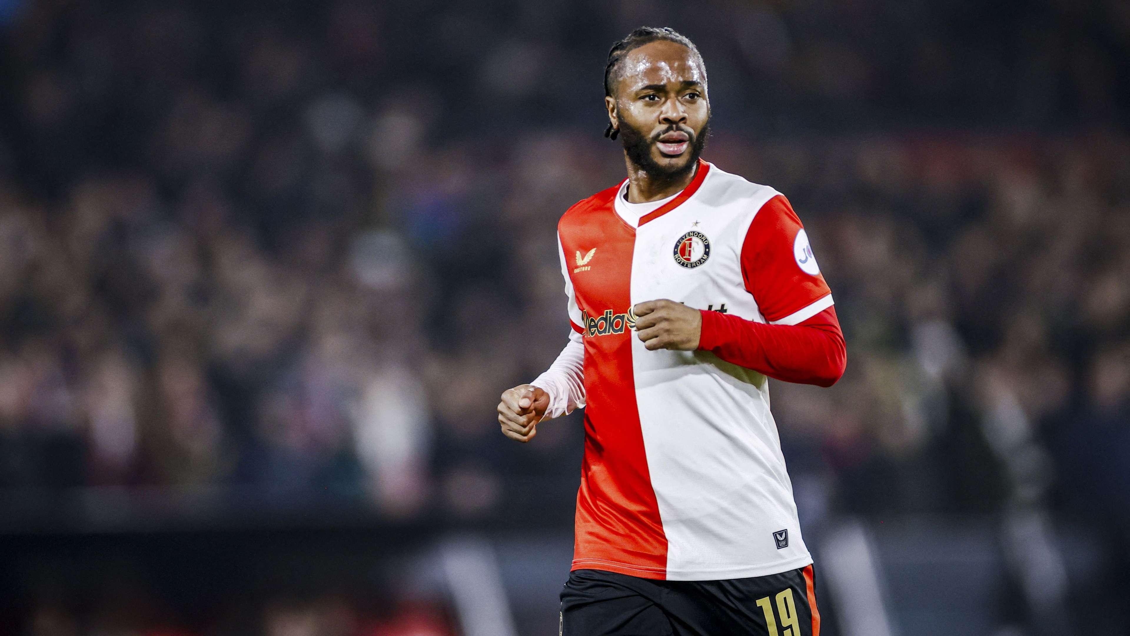 Sterling eyes 'old level' despite only lasting 63 mins on first Feyenoord start  