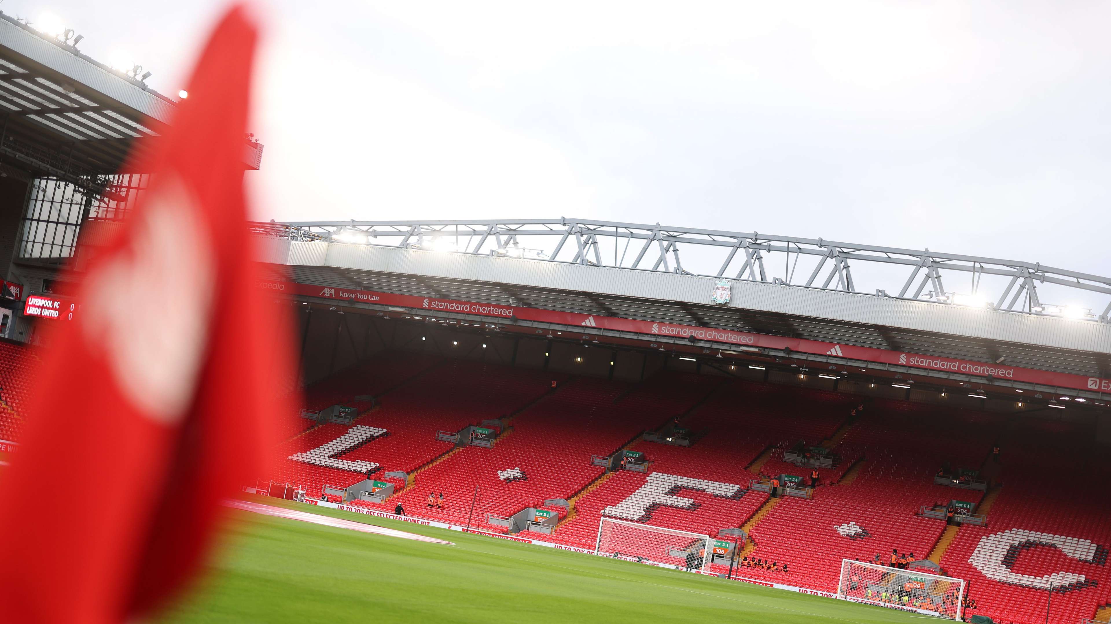 Win the opportunity to play on the pitch at Anfield  