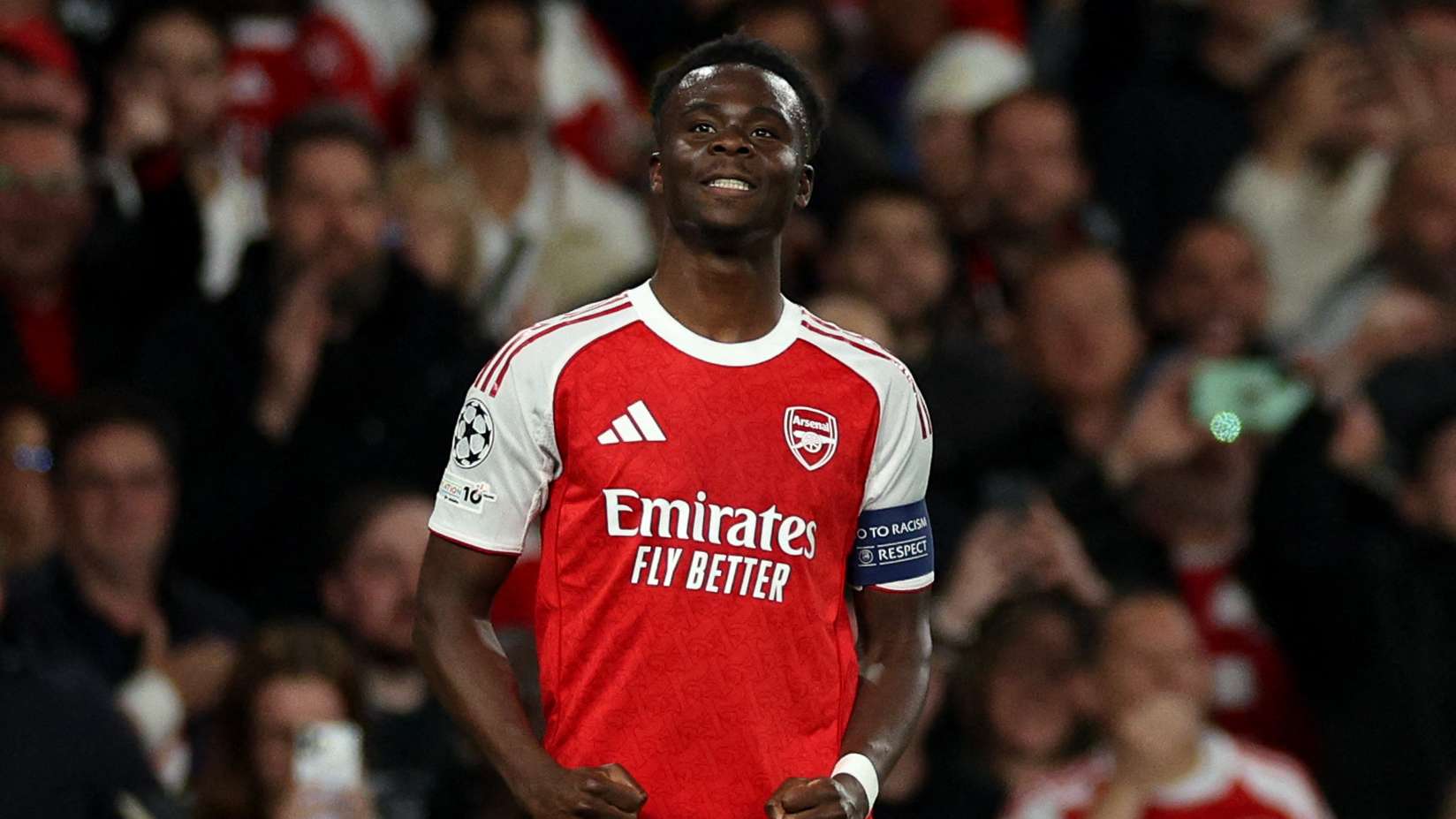 'Got my goal!' - Saka basks in decisive role after sending Arsenal to UCL final  