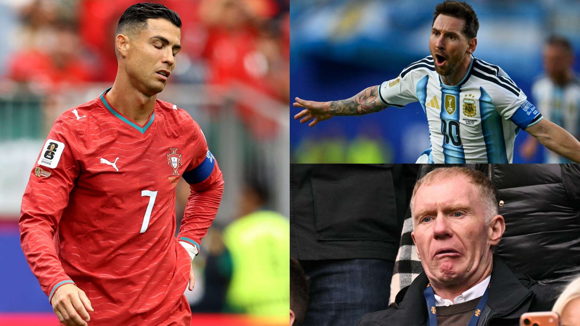 'Not right!' - Scholes admits Ronaldo is a 'problem' for Portugal  