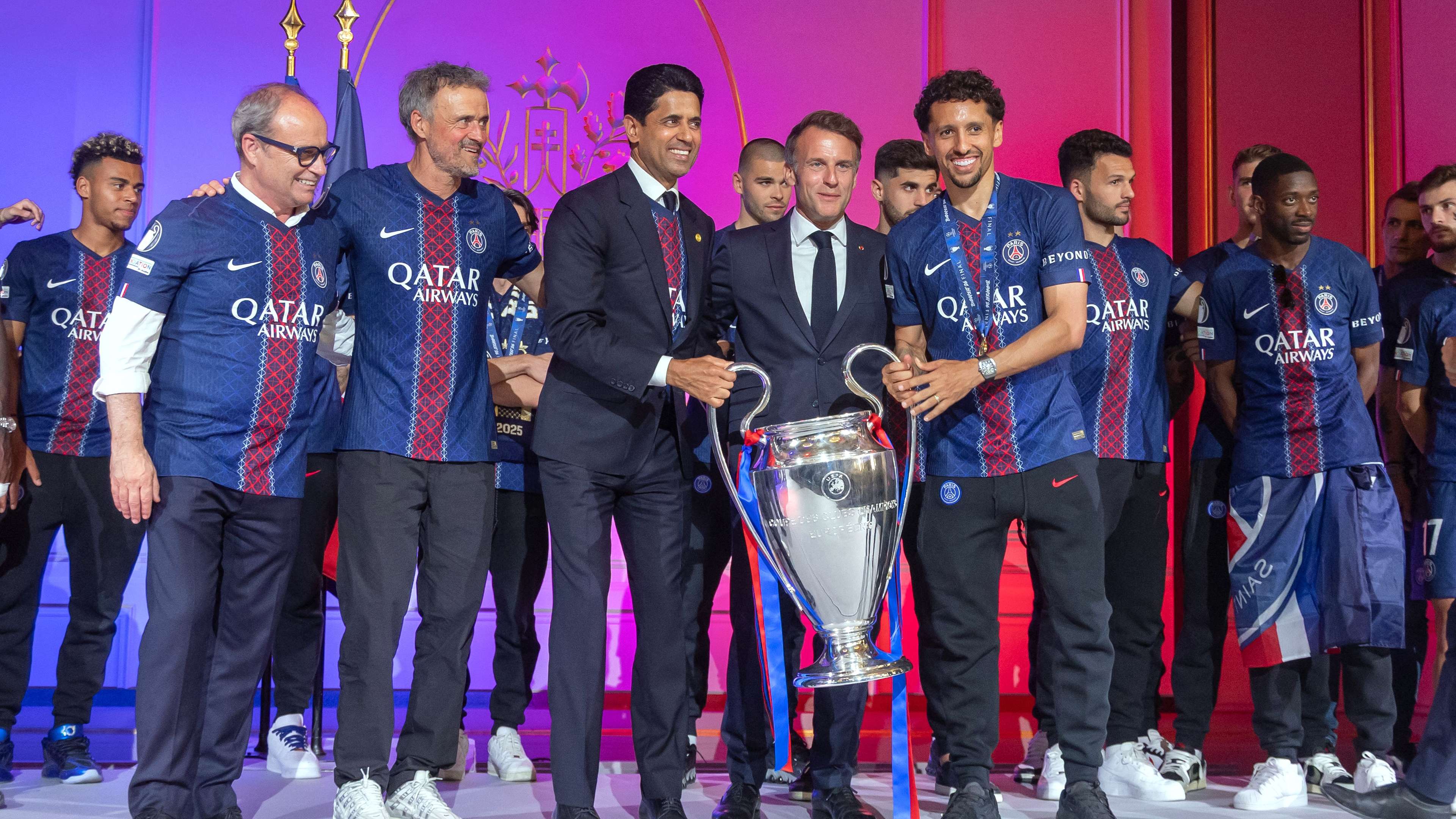 PSG chief laughs off Enrique contract concerns  