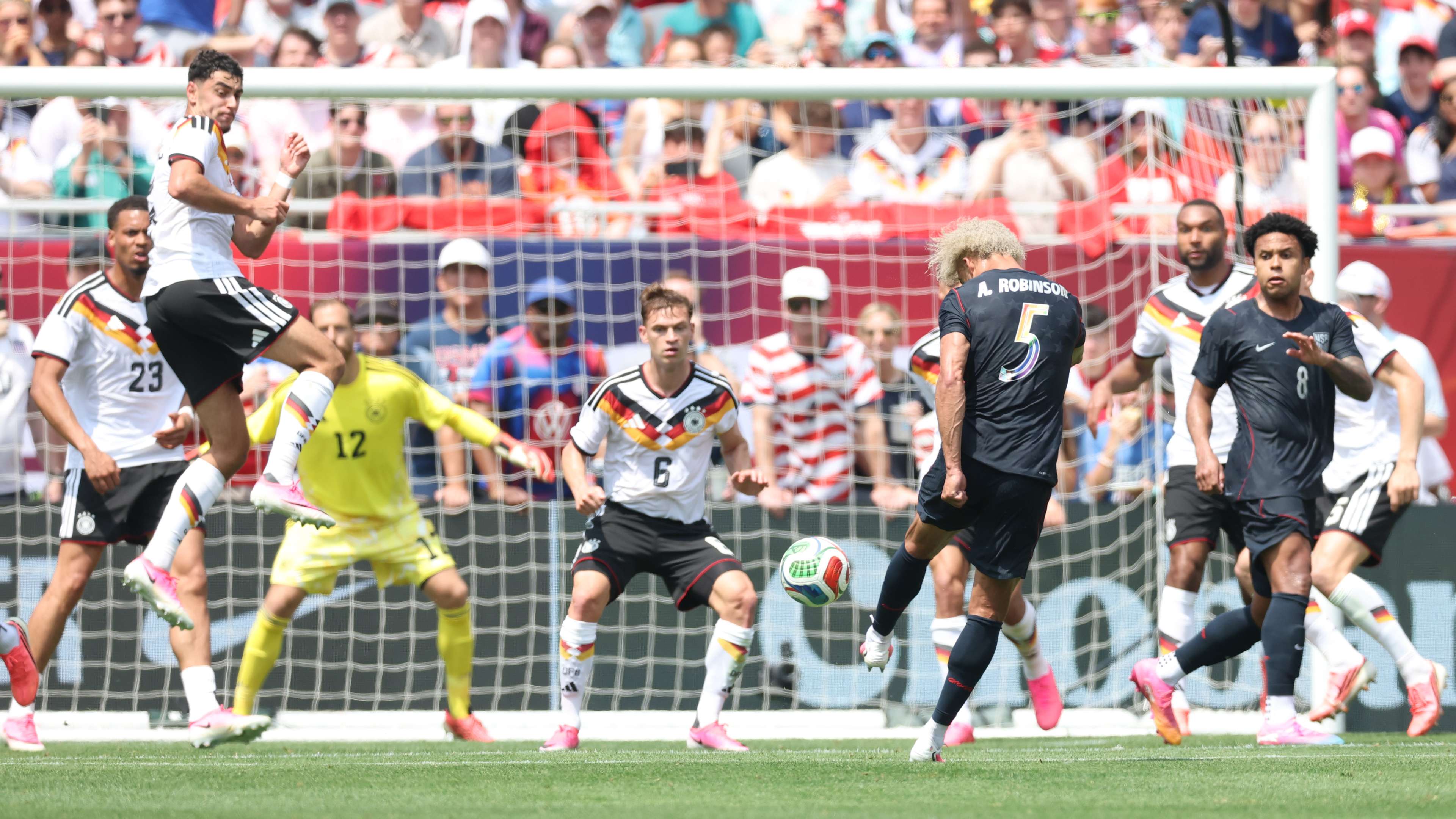 WATCH: Robinson scores a golazo to help USMNT level against Germany  