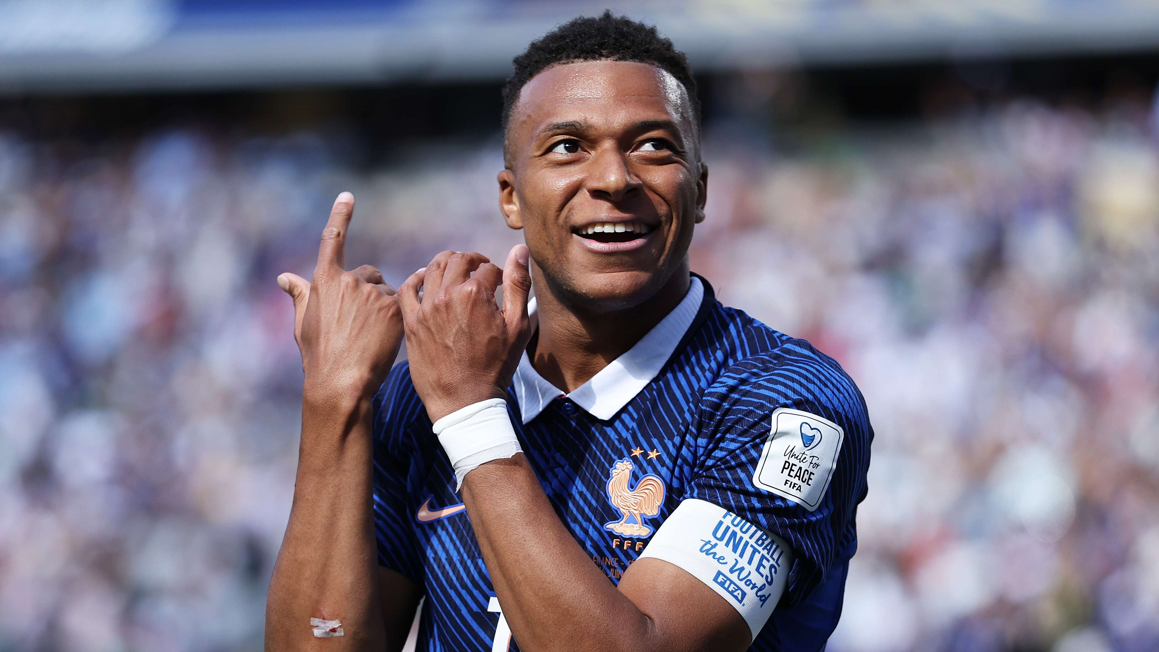 Mbappe 'incredibly proud' after breaking France record  