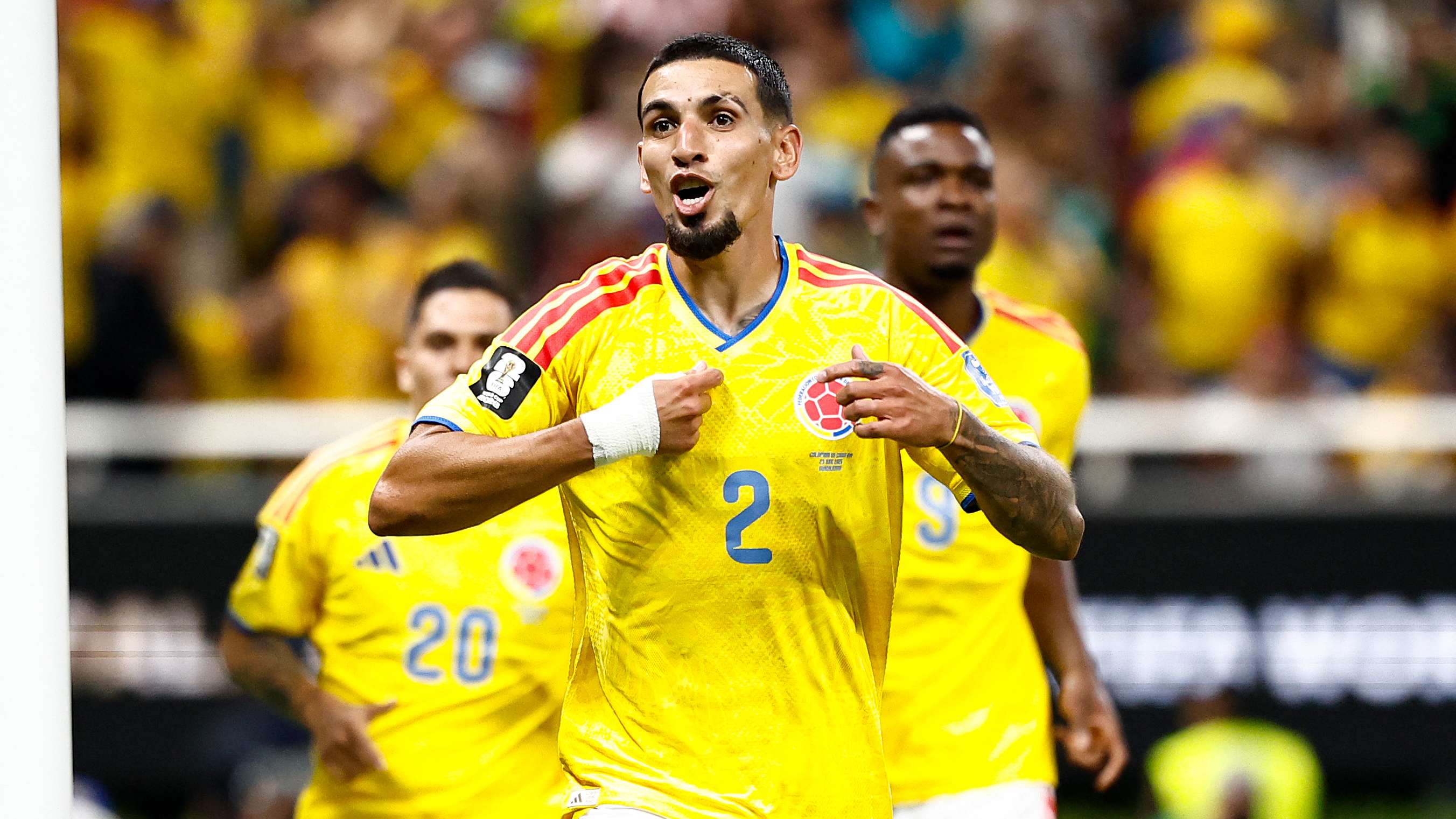 Munoz shines as Colombia sink DR Congo  