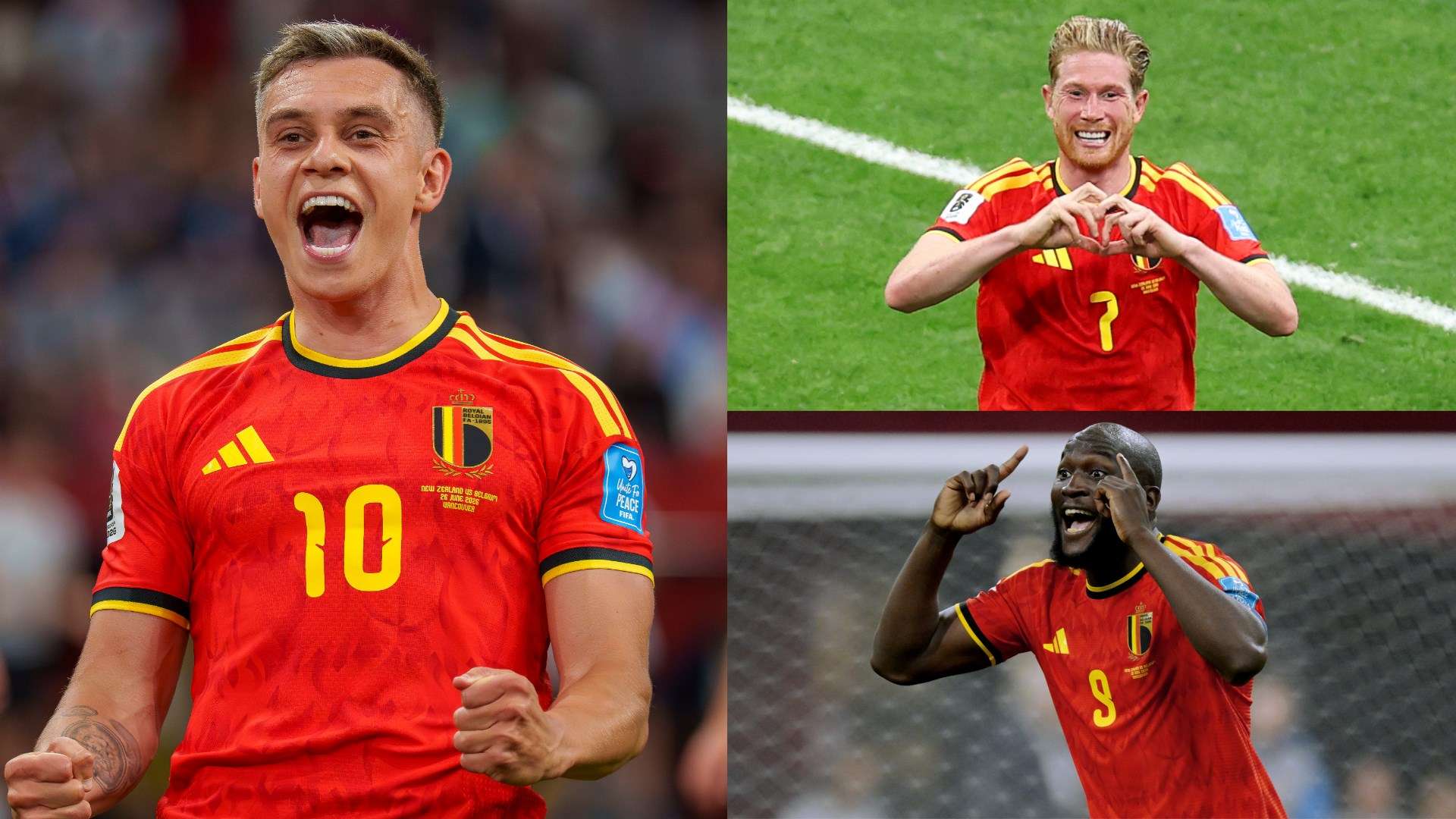 Trossard powers Belgium into L32 as KDB & Lukaku turn back clock  