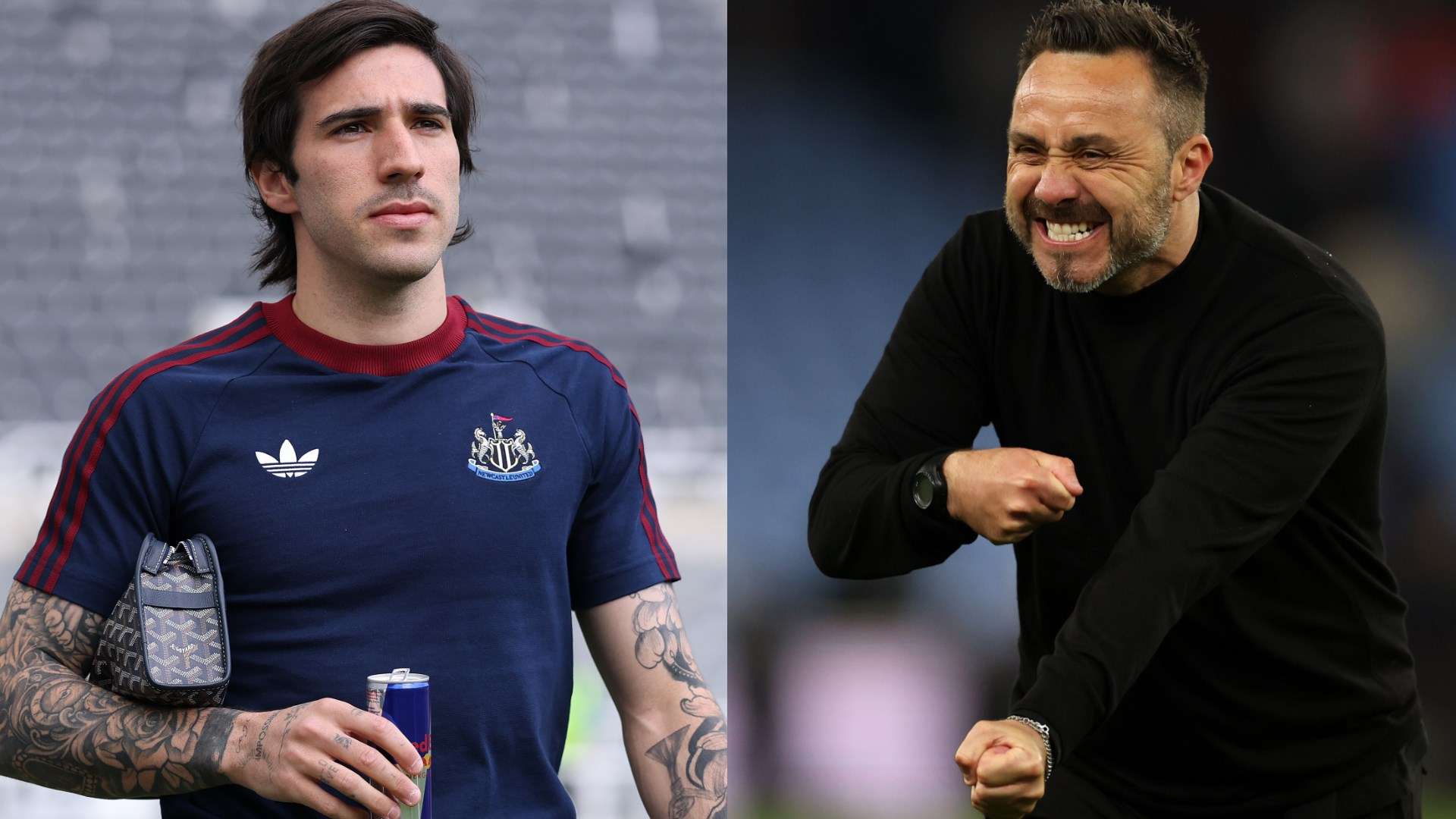 'De Zerbi was a huge factor' - Tonali explains choosing Spurs over City  