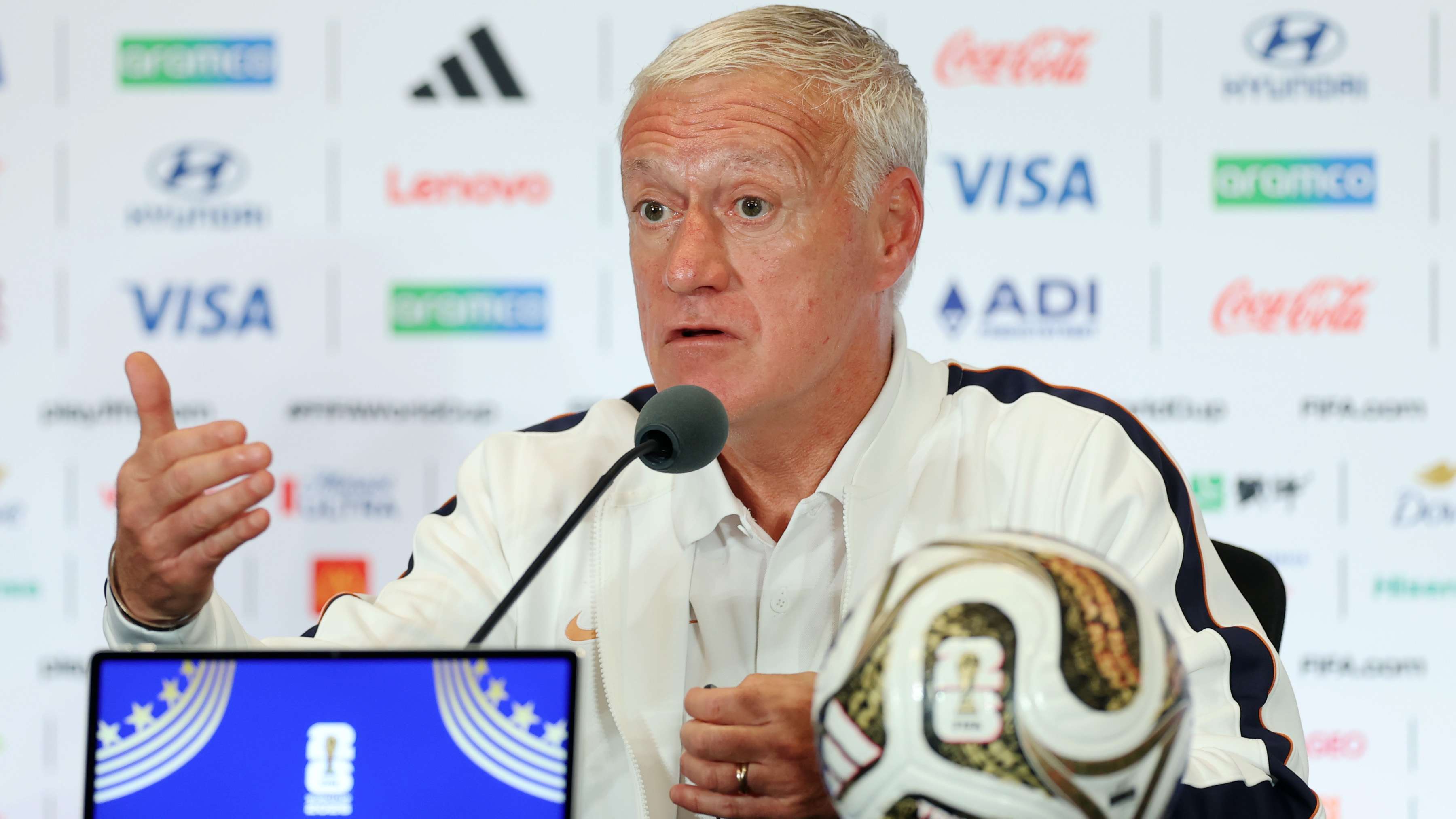 Deschamps: France don't want England play-off  