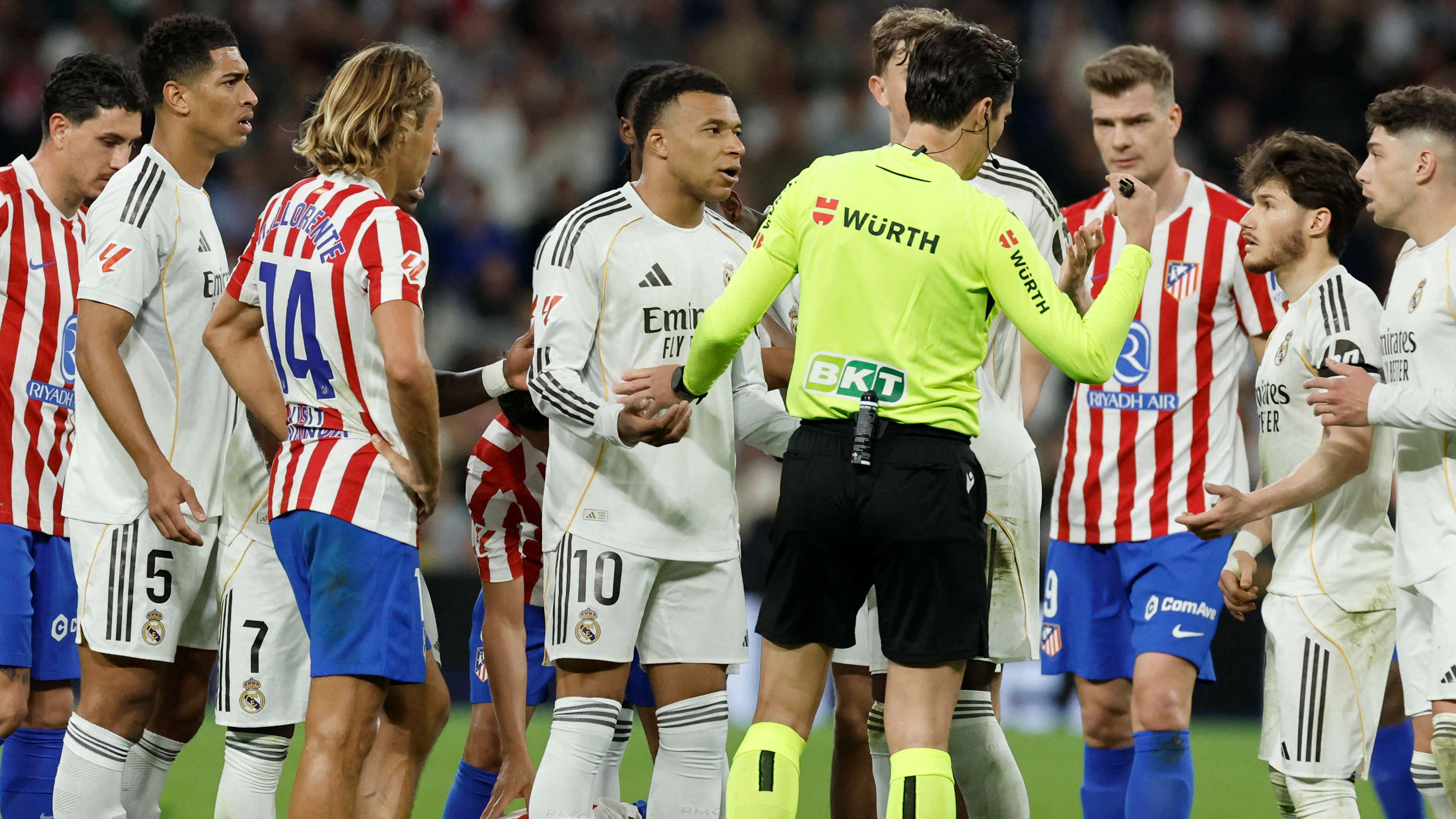 Never happened before: a historic surprise in the Madrid derby  
