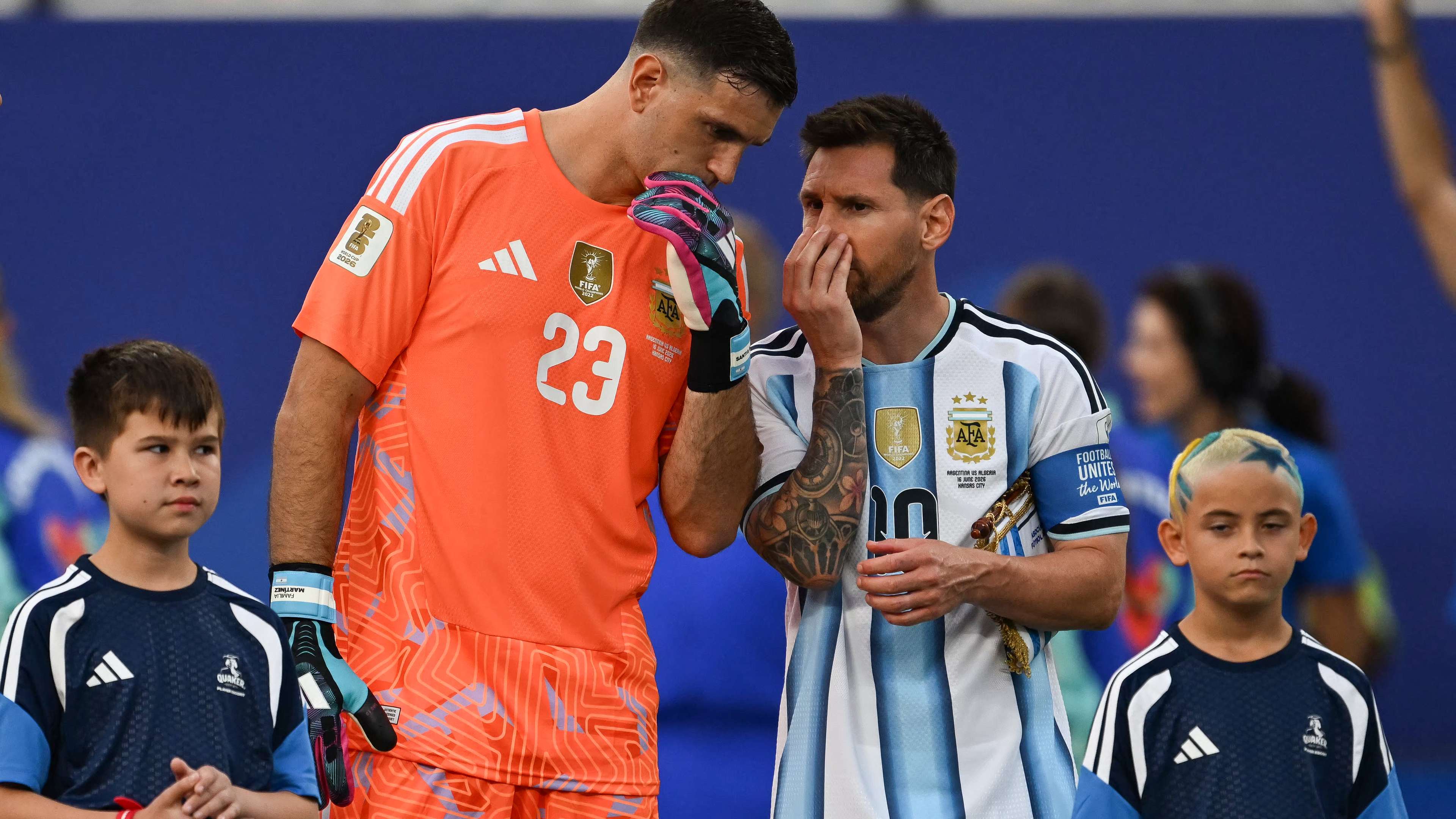 Dibu Martinez eyes special Messi send-off after final pain  