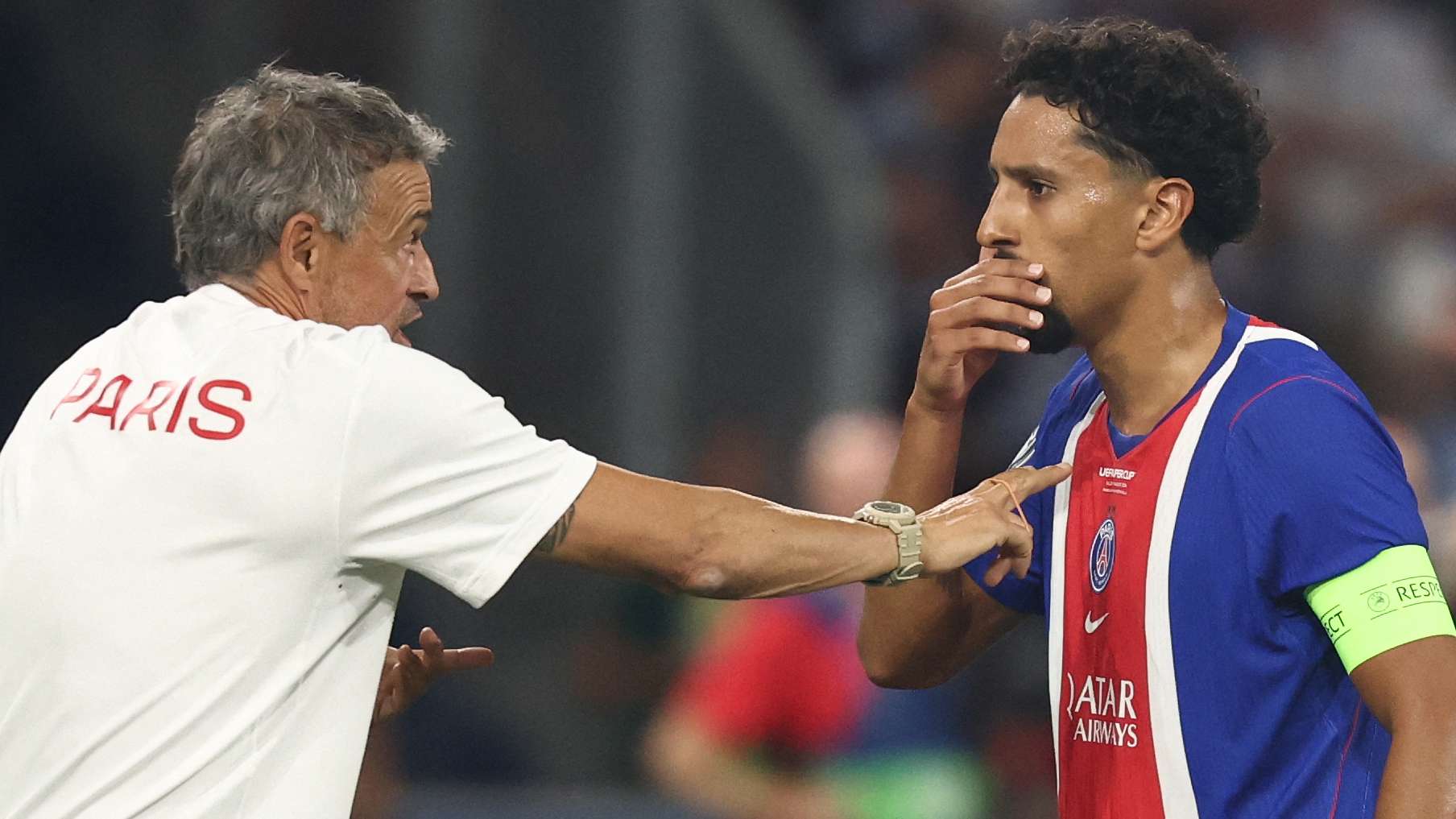 Marquinhos issues warning as PSG boss Enrique 'not afraid' to axe stars  