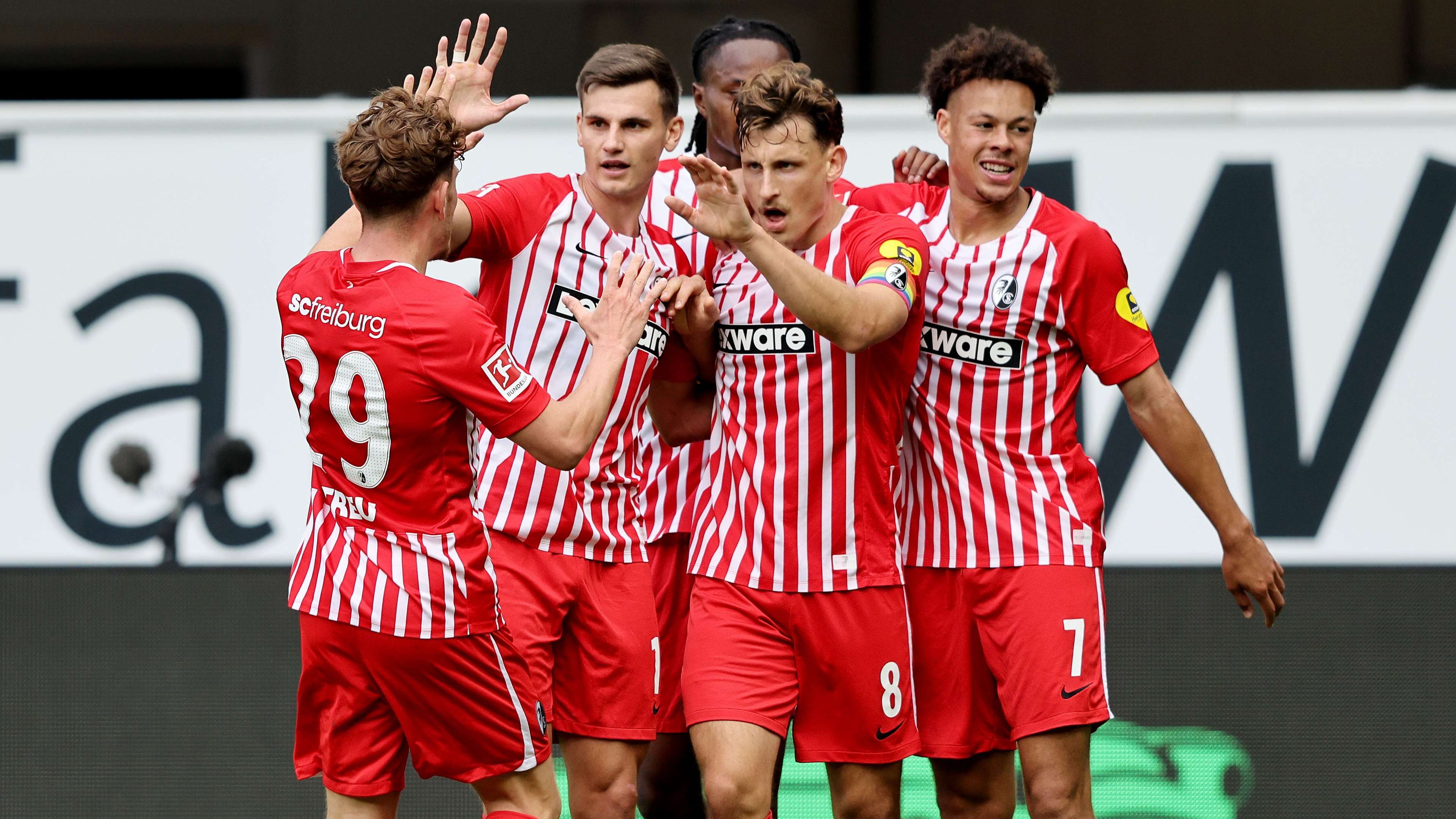 SC Freiburg lead Bundesliga table on superior goal difference  