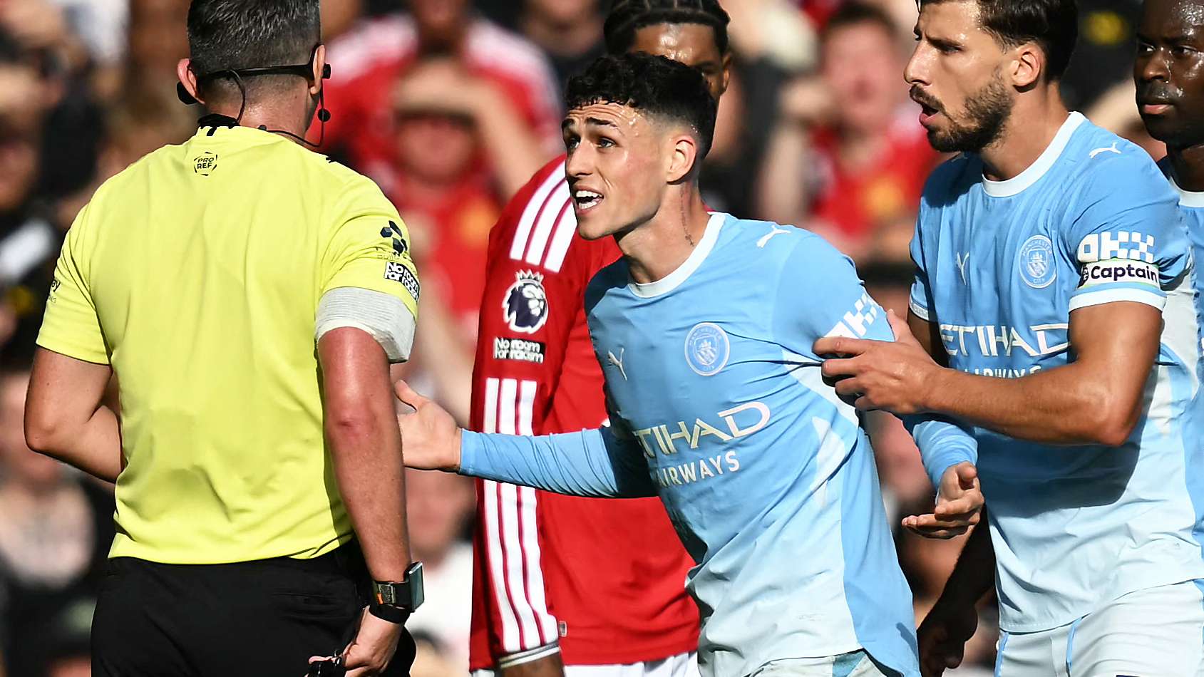 Manchester City star reveals what Foden did in the dressing room after his sending-off  