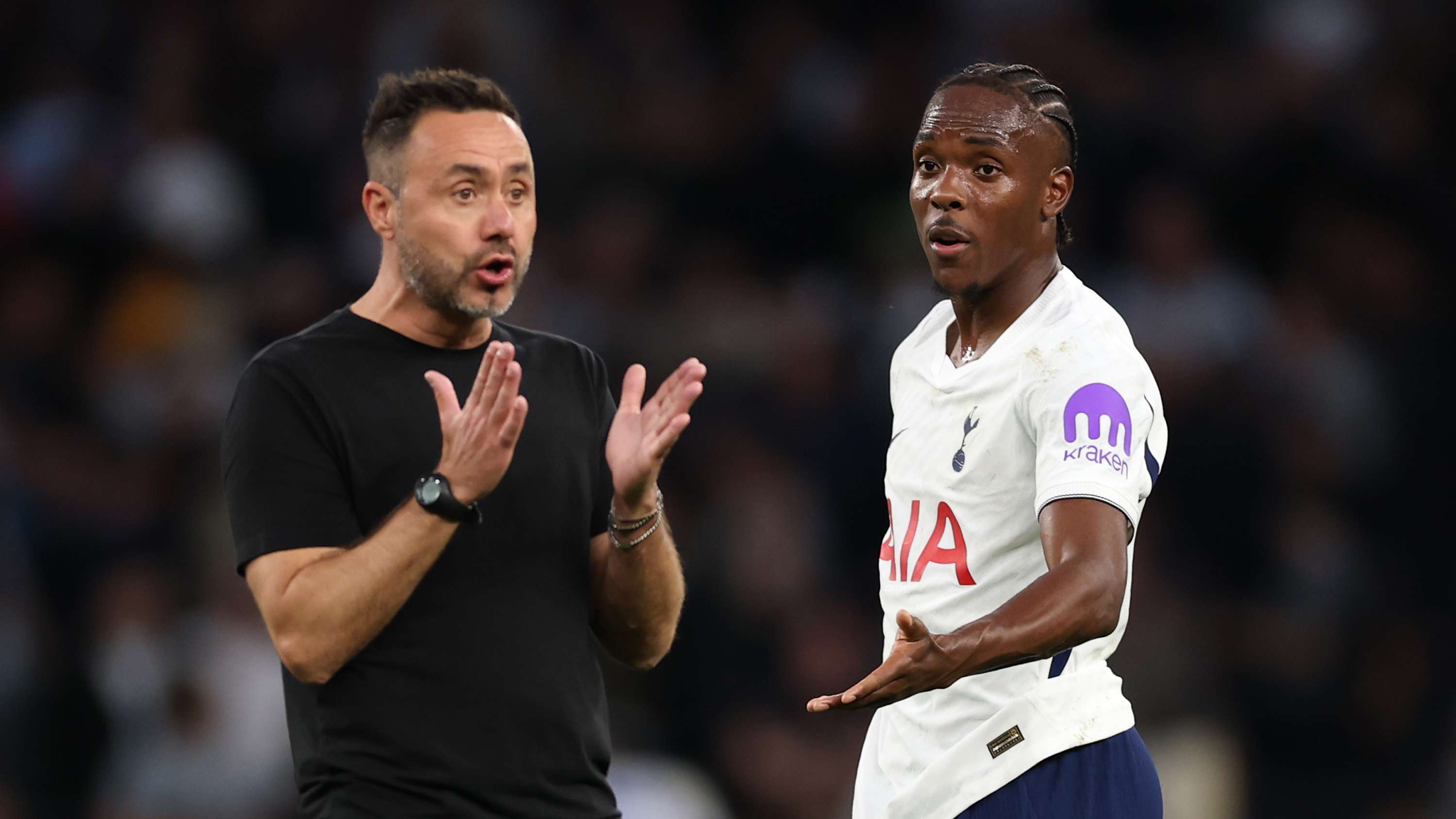 Ex-Bayern talent Tel gets a telling-off from his own coach  