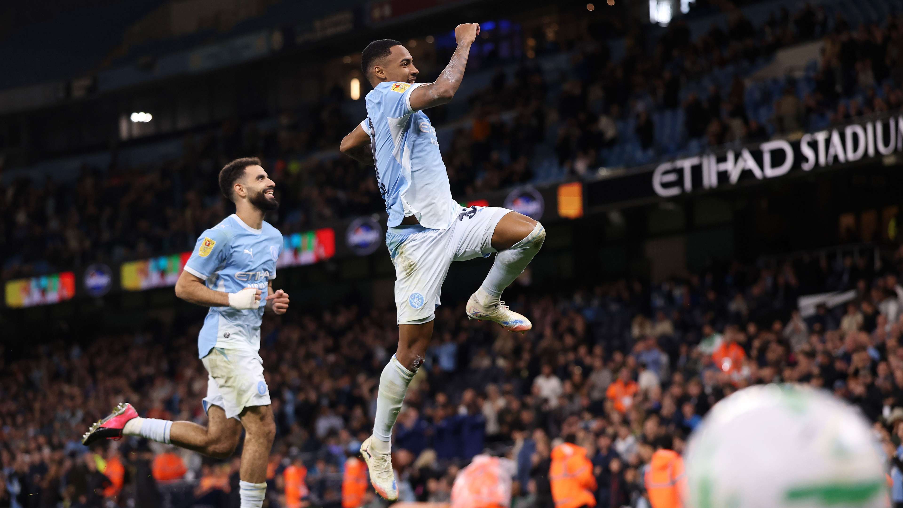Night of the substitutes: Manchester City demolish Norwich with five goals in the Carabao Cup  